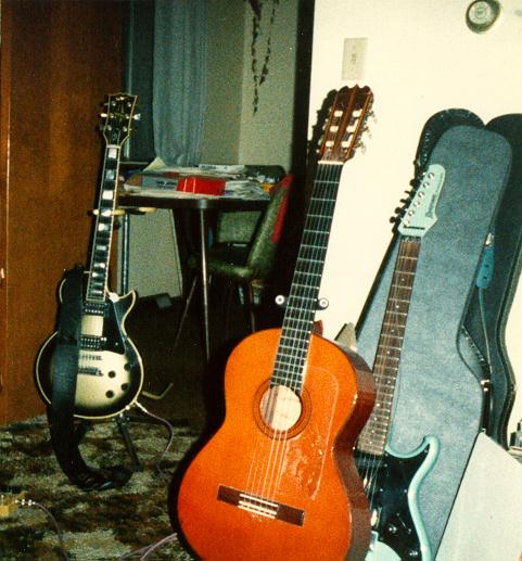 I had seven guitars